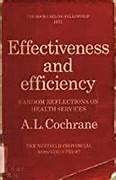 Umschlag von Effectiveness and Efficiency: Random Reflections on Health Services, Cochranes einflussreiches Buch von 1972